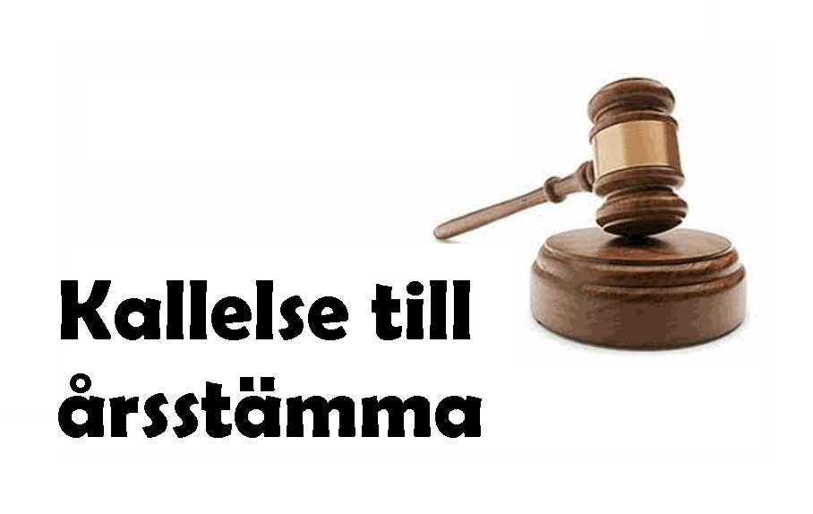 Kallelse till årsstämma 2020 DIGITALT!